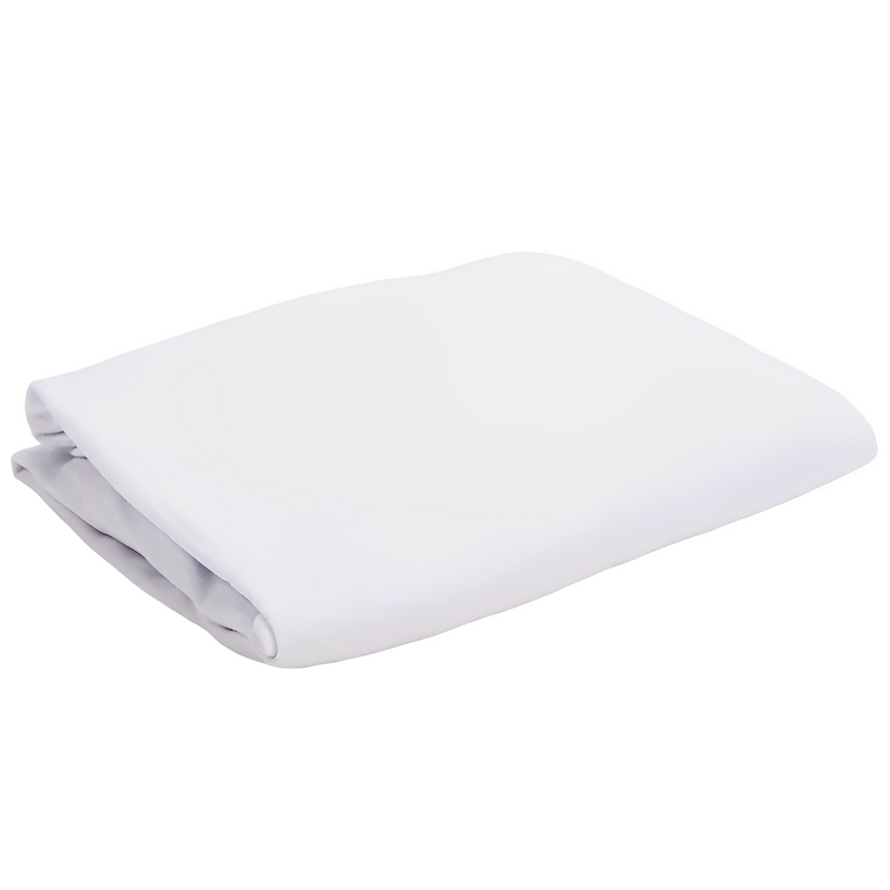 Lençol com Elástico para Berço Americano Branco - Bublim