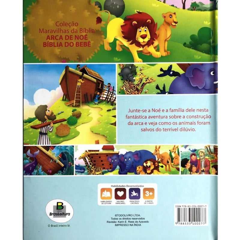 Livro Arca de Noé Coleção Maravilhas da Bíblia - Brasileitura