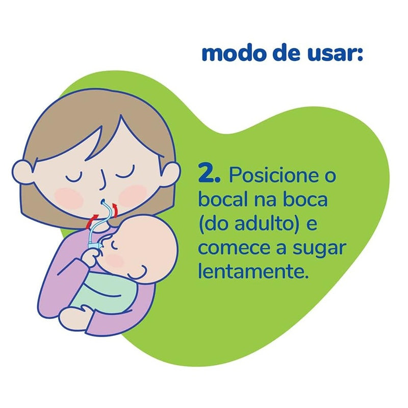 Aspirador Nasal de Sucção com Estojo -  Lillo