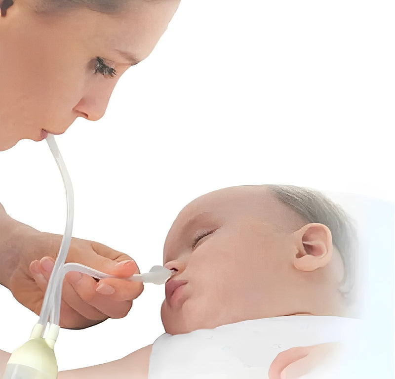 Aspirador Nasal de Sucção Amarelo