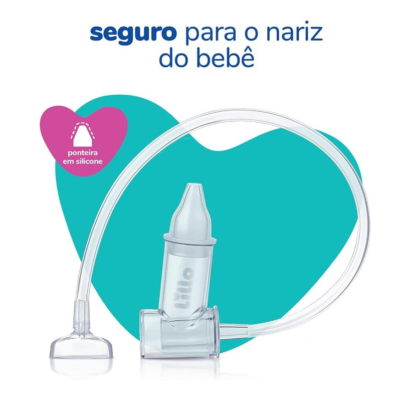 Aspirador Nasal de Sucção com Estojo -  Lillo