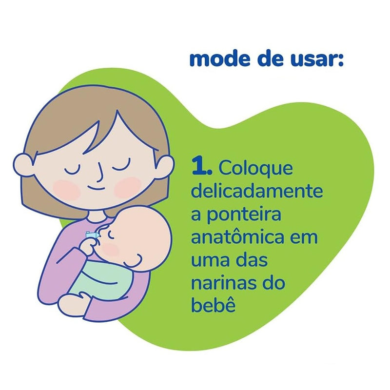 Aspirador Nasal de Sucção com Estojo -  Lillo