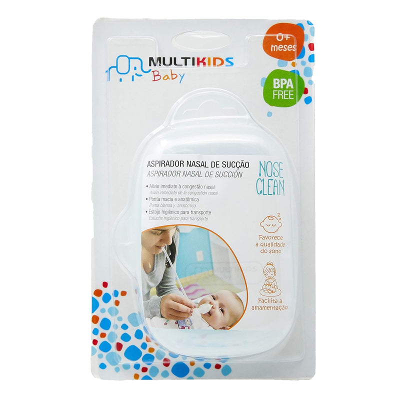 Aspirador Nasal de Sucção com Estojo - Multikids