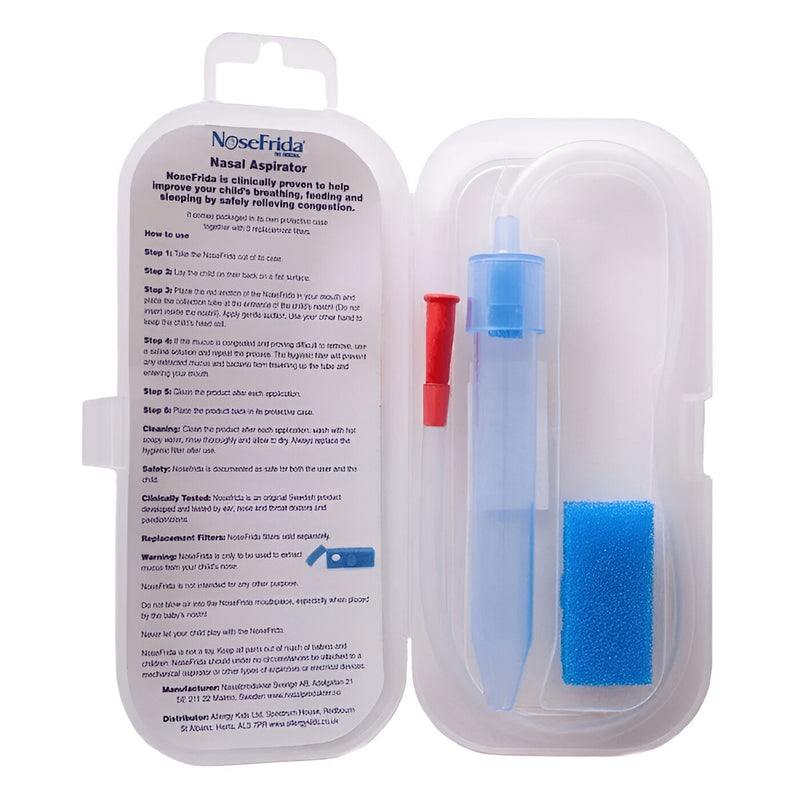 Aspirador Nasal de Sucção com Estojo - NoseFrida
