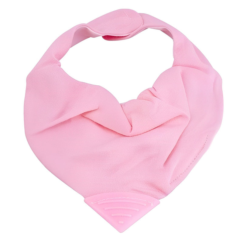 Babador Bandana com Mordedor Rosa - Clingo