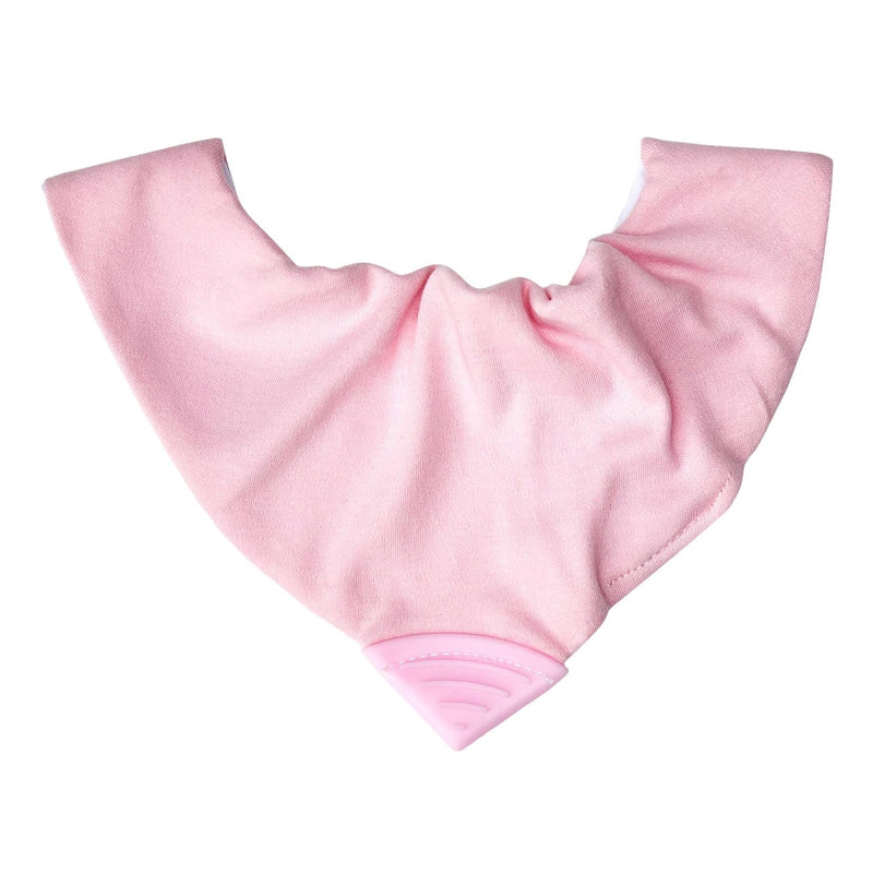 Babador Bandana com Mordedor Rosa - Clingo