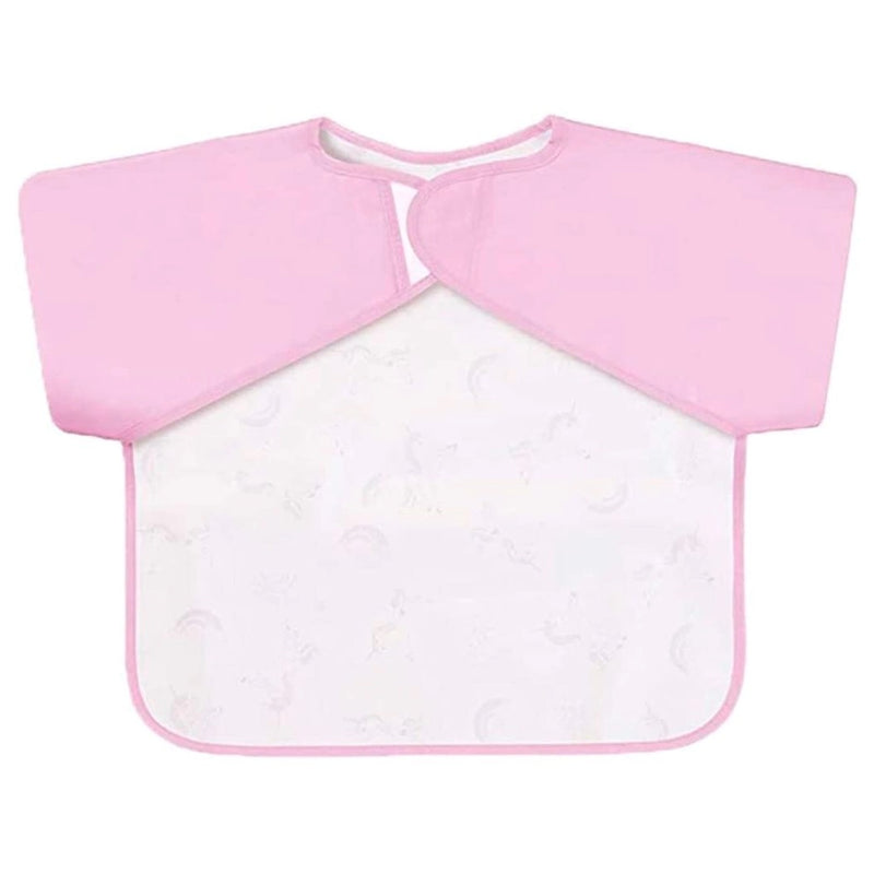 Babador Impermeável com Manga Rosa - Nuby