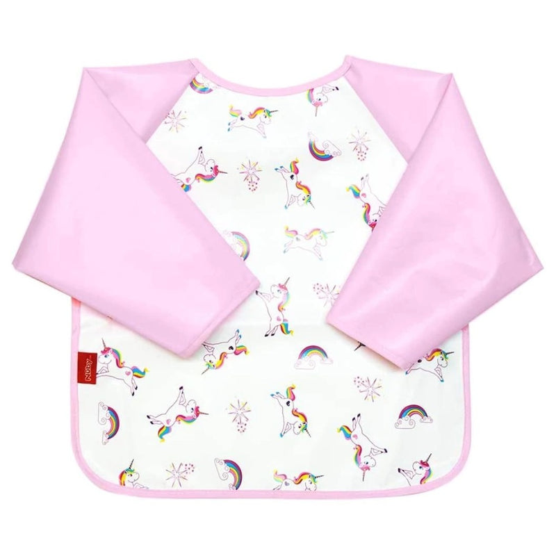 Babador Impermeável com Manga Rosa - Nuby