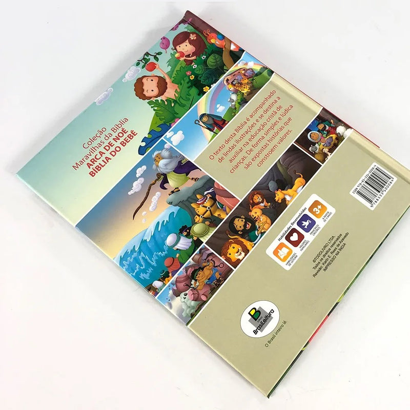 Livro Bíblia do Bebê Grande Coleção Maravilhas da Bíblia - Brasileitura
