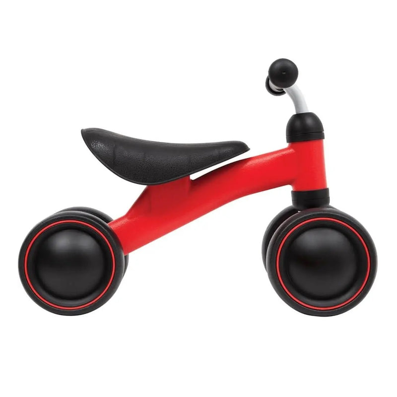 Brinquedo Bicicleta de Equilíbrio com 4 Rodas Vermelho - Buba