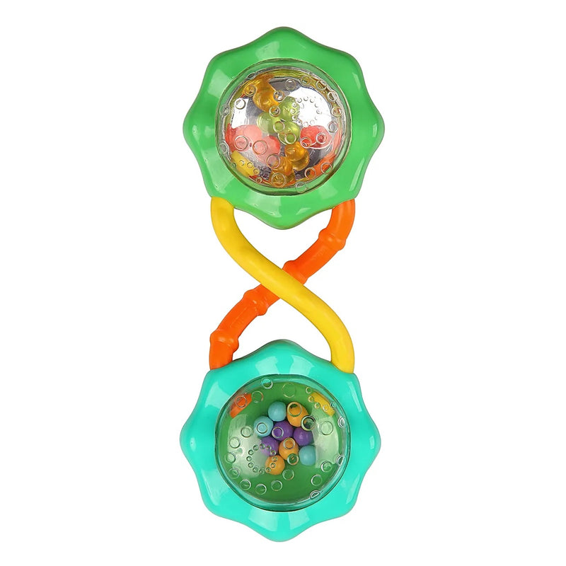 Brinquedo Chocalho Rattle & Shake Barbell Verde - Bright Starts