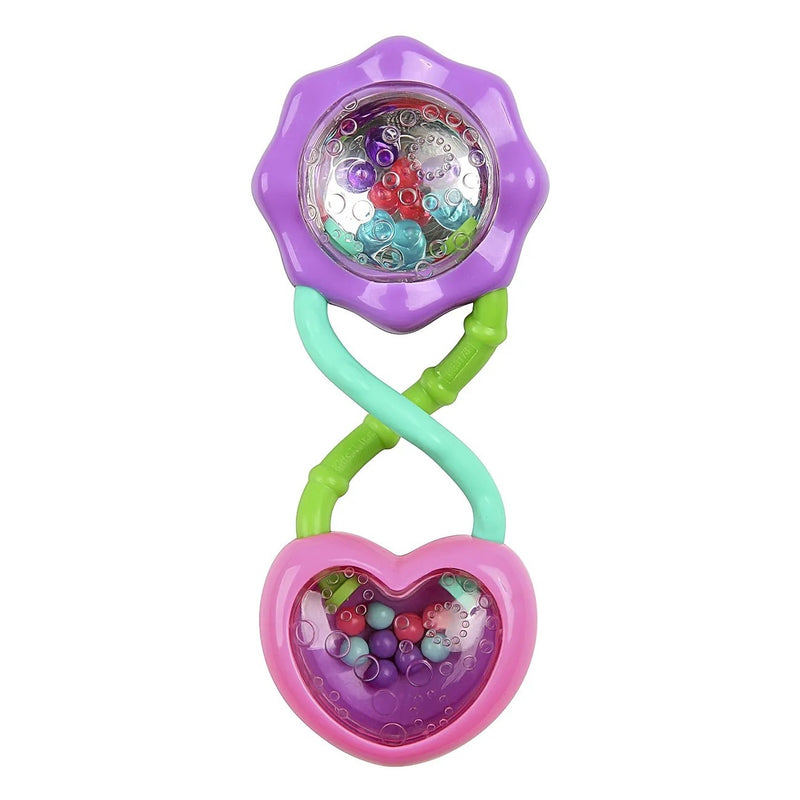 Brinquedo Chocalho Rattle & Shake Barbell Roxo - Bright Starts