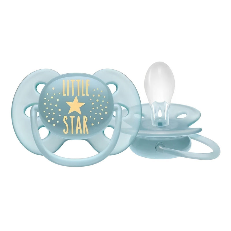 Chupeta Avent Ultra Soft Little Star 6-18 Meses - Philips Avent
