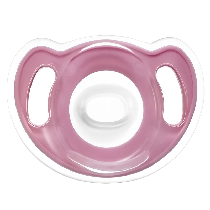 Chupeta Fisher Price First Moments Delicate em Silicone 18-36 Meses Rosa