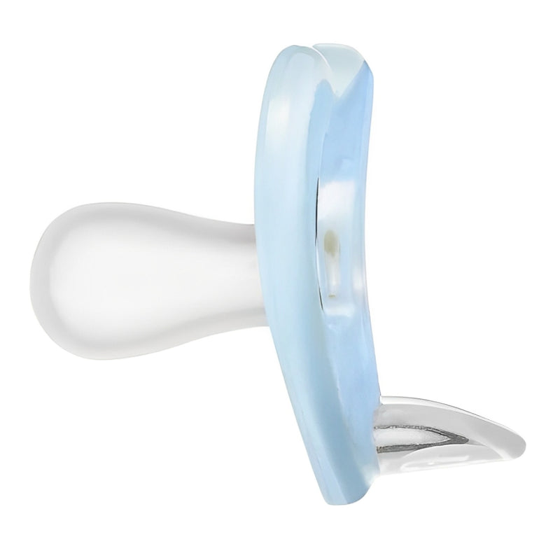Chupeta Fisher Price First Moments Delicate em Silicone 6-18 Meses Azul