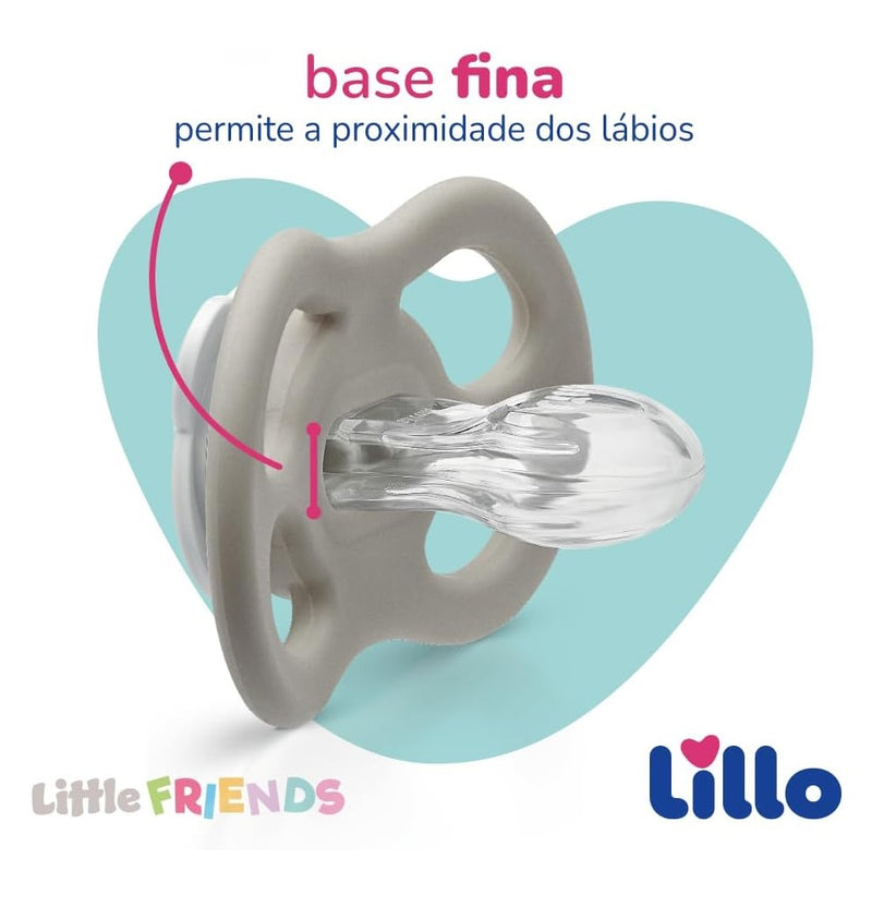 Chupeta Lillo Little Friends Glow Panda Brilha no Escuro +6 Meses - Lillo