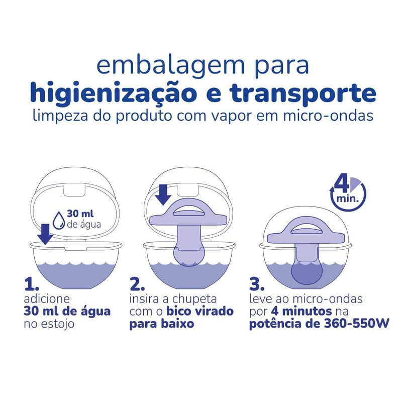 Chupeta Lillo Little Friends Glow Panda Brilha no Escuro +6 Meses - Lillo