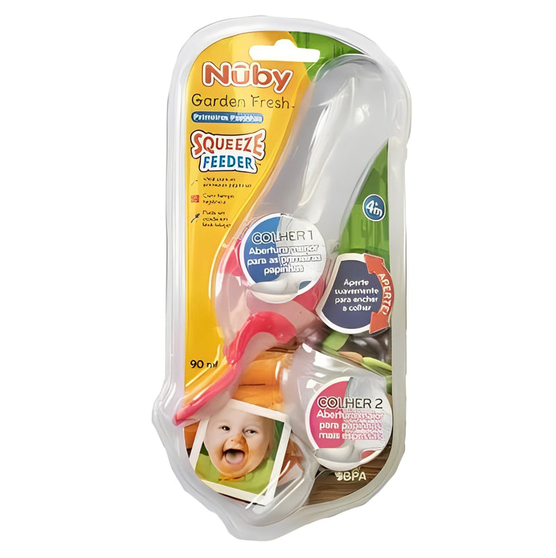 Colher Dosadora para Papinhas Líquidas e Grossas Rosa - Nûby