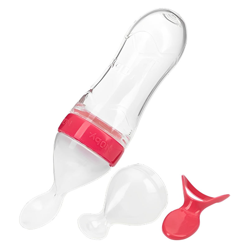 Colher Dosadora para Papinhas Líquidas e Grossas Rosa - Nûby