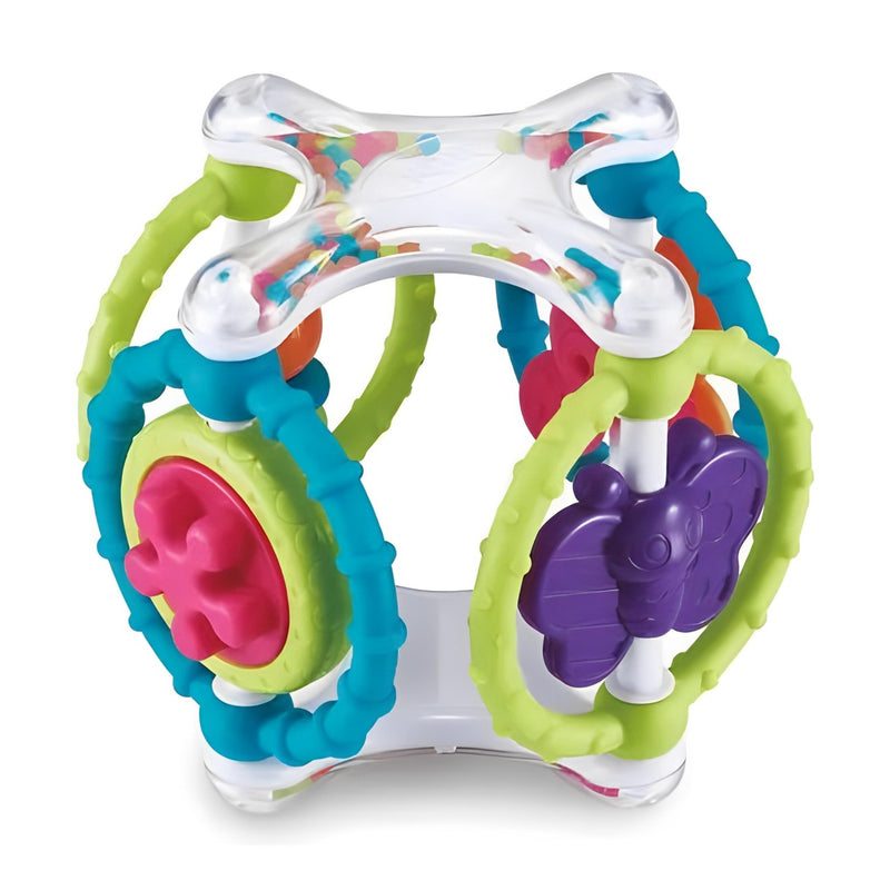 Brinquedo Didático Cubo Chocalho Atividades Fine Motor Cube - Auby