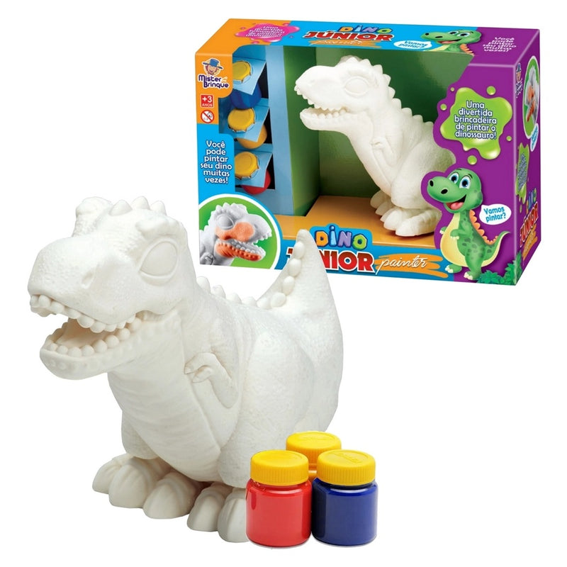 Brinquedo Dinossauro de Pintar Dino Júnior Painter