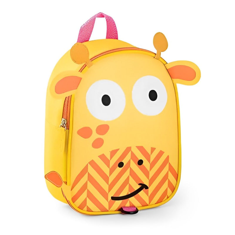 Mini Mochila Lancheira Térmica com Alça de Segurança Girafa - Multikidis Baby