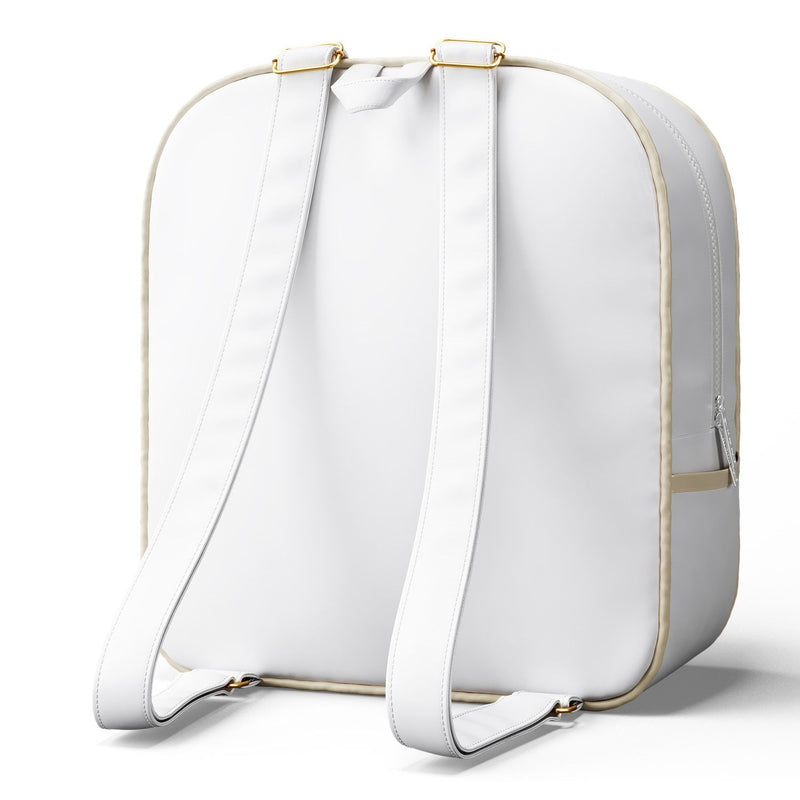Mochila Maternidade Amiguinha Girafa Branco - Grão de Gente