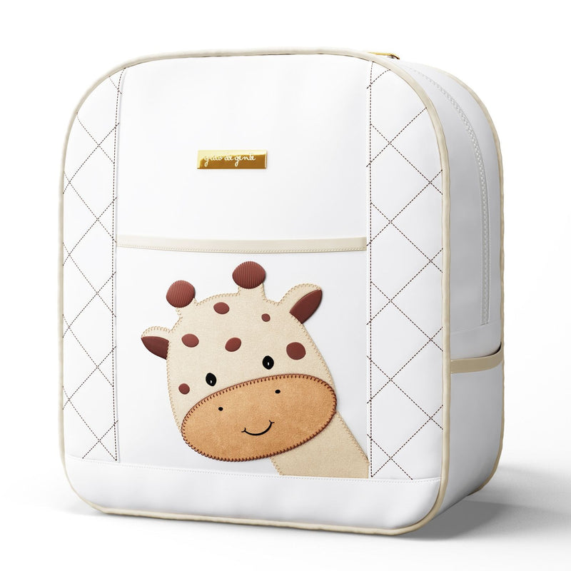 Mochila Maternidade Amiguinha Girafa Branco - Grão de Gente