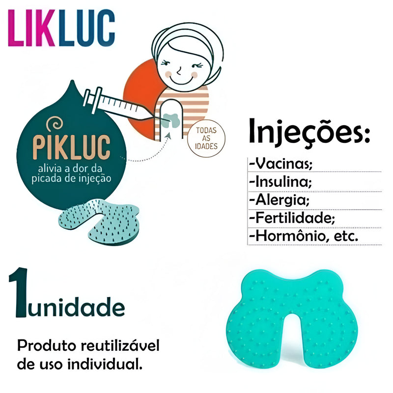PikLuc Alivio Dor Vacina Picada Injeção