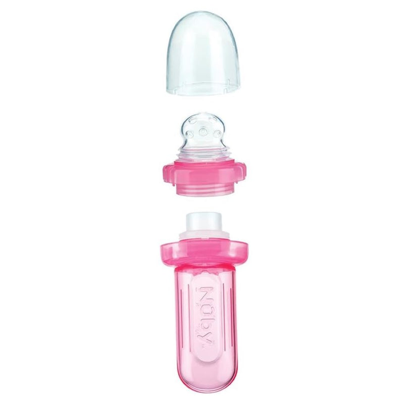 Alimentador Porta Frutinha de Silicone E-z Squee-z Azul - Nûby