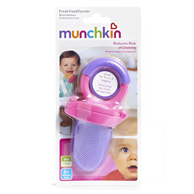 Alimentador Porta Frutinha de Rede Roxo - Munchkin