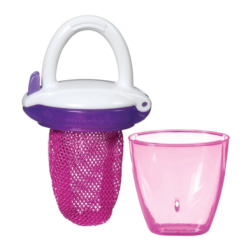 Alimentador Porta Frutinha de Rede com Tampa Roxo - Munchkin