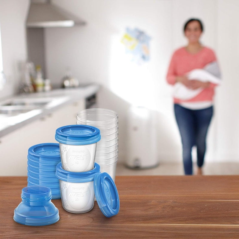 Kit Pote de Armazenamento para Leite Materno 10 Unidades - Philips Avent