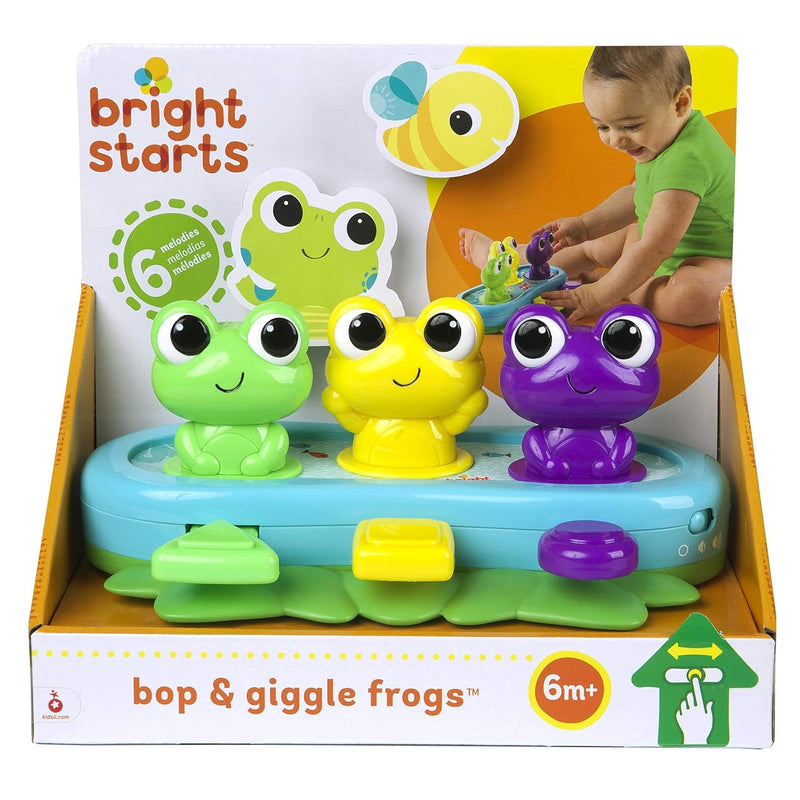 Brinquedo Educativo Sapinhos Musicais Bop & Giggle Frogs - Bright Starts