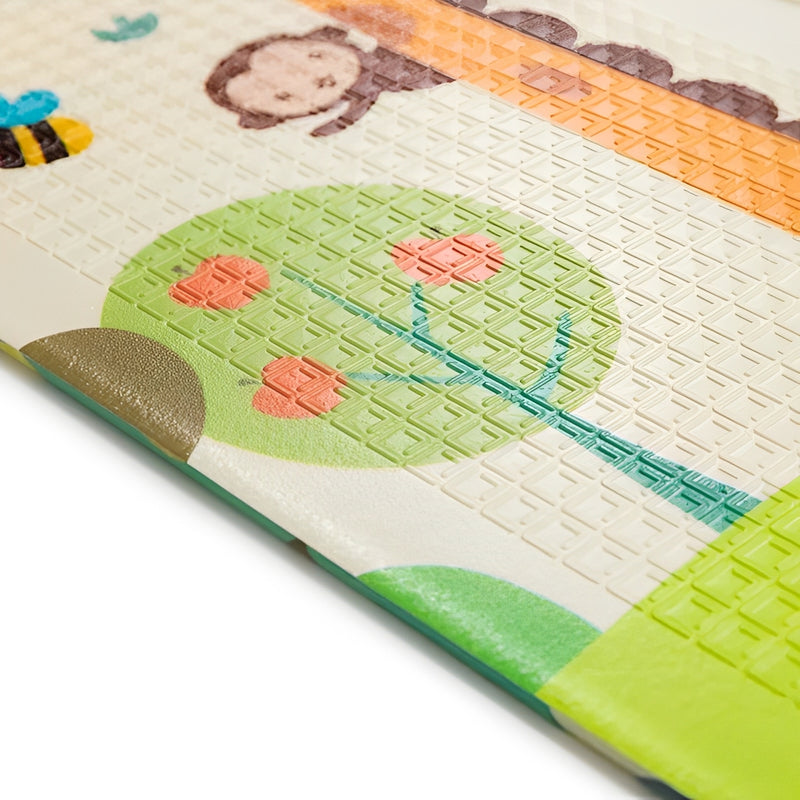 Tapete Infantil Tummy Time Dobrável Dupla Face Estampado - IBM Kids